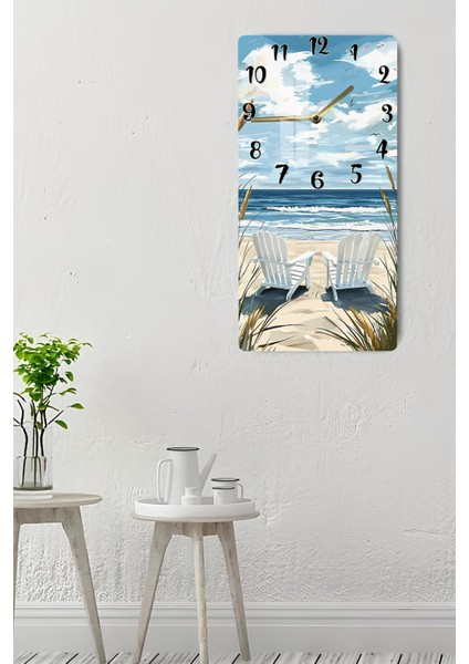 Temperli Cam Tablo Saat – 30X60 cm Uv Baskı – CUSD012 indirimleri