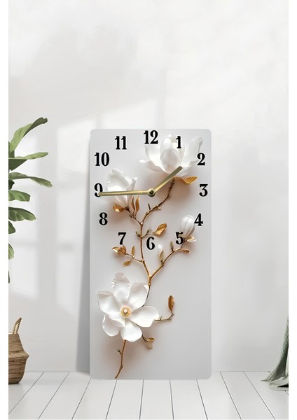 Uv Baskı Mdf Tablo Saat – 30X60 cm Dekoratif Duvar Saati– USD241 modelleri