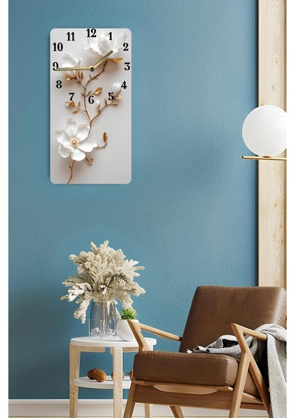 Uv Baskı Mdf Tablo Saat – 30X60 cm Dekoratif Duvar Saati– USD241 fırsatları