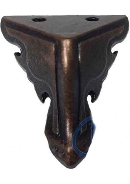 Kelebek Ahşap, Sunta Sandık Ayağı, Kutu Ayak 3,5 cm - Eskitme