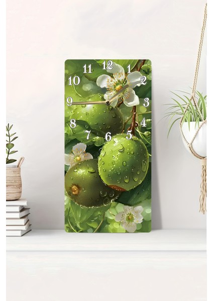 Mdf Tablo Saat - Uv Baskı 30X60 cm Ebatında - Doğanın Canlılığını Duvarlarınıza Taşıyın!– USD229