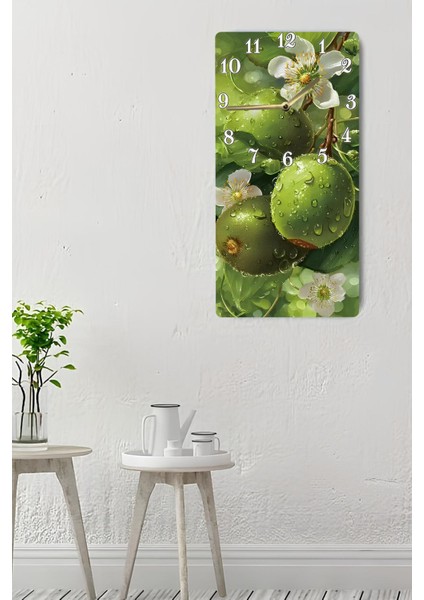 Mdf Tablo Saat - Uv Baskı 30X60 cm Ebatında - Doğanın Canlılığını Duvarlarınıza Taşıyın!– USD229 indirimleri