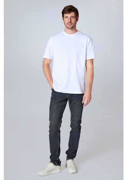 Panama 802-02 Zift Tint Likralı Dar Kesim Erkek Kot Pantolon modelleri