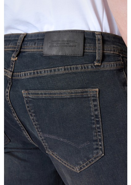 Panama 802-02 Zift Tint Likralı Dar Kesim Erkek Kot Pantolon fırsatları