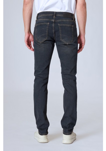 Panama 802-02 Zift Tint Likralı Dar Kesim Erkek Kot Pantolon indirimleri