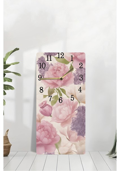 Uv Baskı Mdf Tablo Saat – 30X60 cm Modern Dekoratif Tasarım– USD240 modelleri
