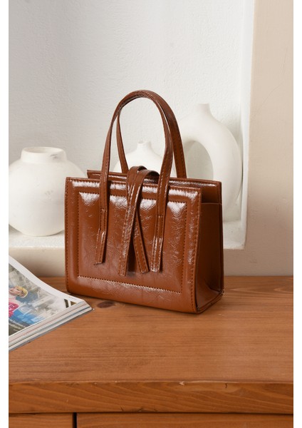 Lüks Reyhani Kutu Çapraz Askılı El ve Omuz Çantası