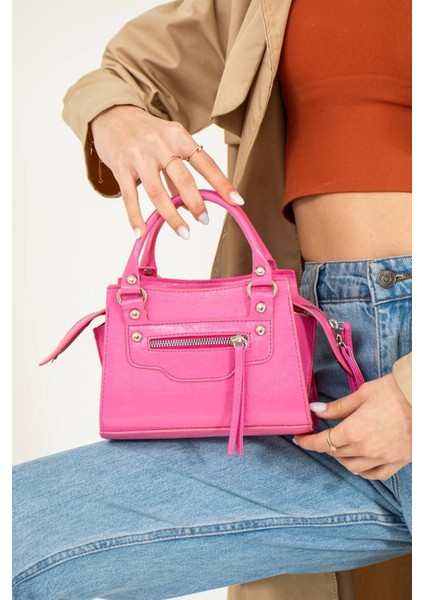 Kadın Mini El ve Omuz Çantası Şık Tasarımlı Çapraz Çanta fiyatları