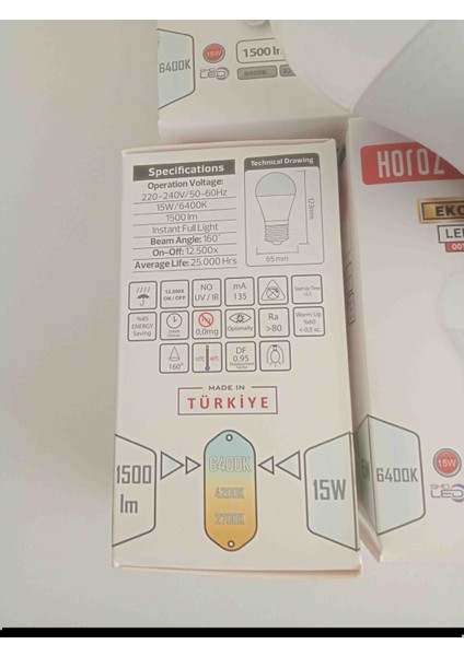 15 Watt LED Ampul 5 Adet fırsatları