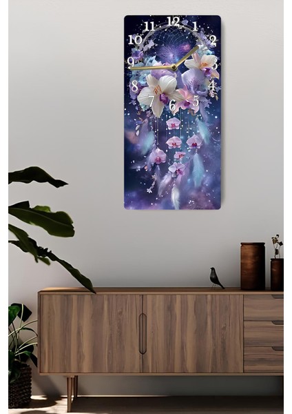 Uv Baskı Mdf Tablo Saat – 30X60 Cm- Modern Tasarım– USD234 fiyatları