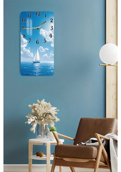 Temperli Cam Tablo Saat Deniz Tutkunlarına Özel Şıklık! 30X60 Uv Baskı – CUSD038 fırsatları