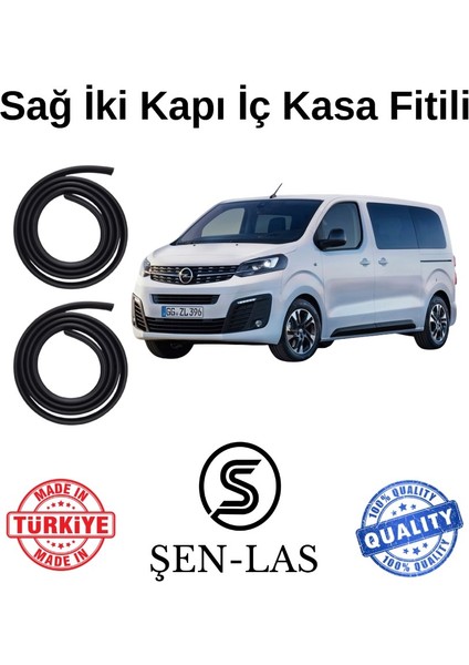 Opel Vivaro (2020-2024) Şen-Las Sağ Ön ve Arka Fitili ŞL39106