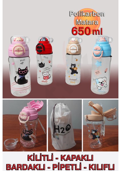 Polikarbon Matara - 650ML fiyatları