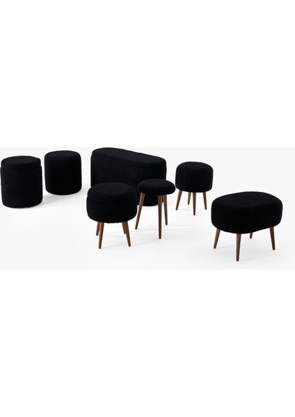 Teddy Bench ve Puff Seti