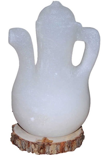 Ibrik Şekilli Doğal Kaya Tuzu Lambası Çankırı Kablolu Ampullü Beyaz 5-7 kg fiyatları