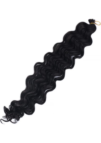 Su Dalgası Saç / Koyu Kestane