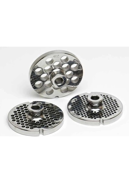 Salvador Inox Paslanmaz Kıyma Makinesi Aynası, Ağızı 12 No - 4 mm