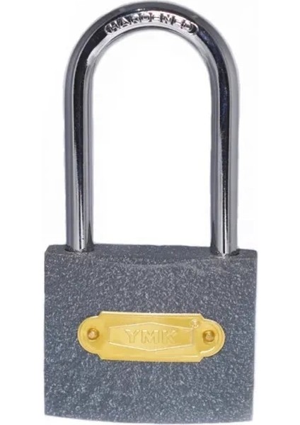 Eko Gri Döküm Uzun Kancalı Asma Kilit 25MM