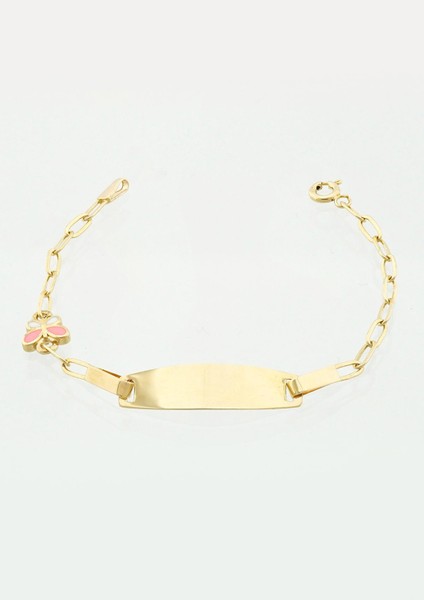 Mineli Kelebek Çocuk Künye Bileklik fiyatları