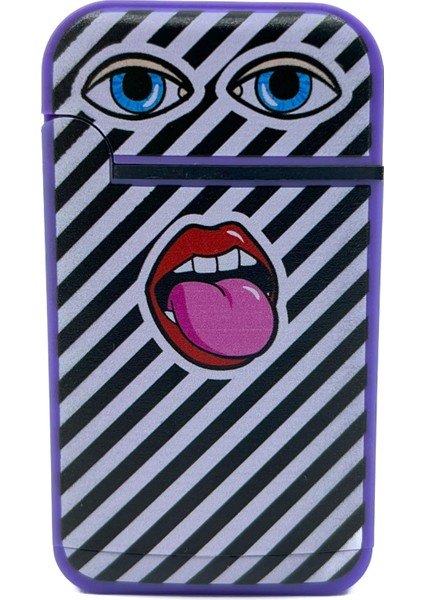 Cool Tasarım Jet Alev Çakmak - Happy Mouth