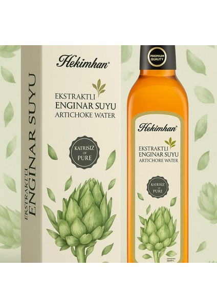 Ekstraktlı Enginar Suyu 500 ml
