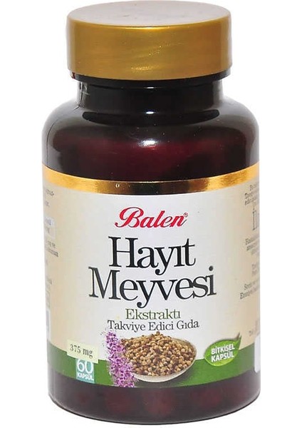 Hayıt Meyvesi 60 Kapsül