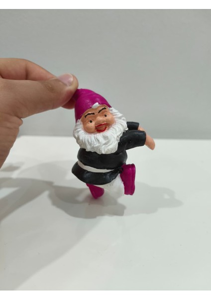 Saksıya Asılan Cüce - Dekoratif Ev Aksesuarı