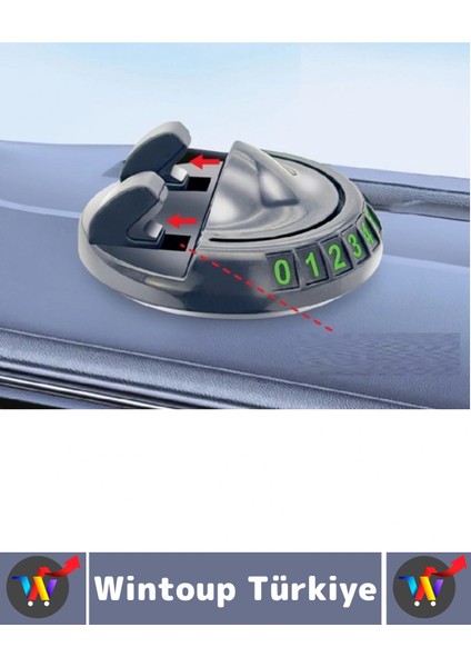 Premium Güçlü Tutuş Oto Organizer 360° Dönebilen Yapışkanlı Numaratörlü Araç Içi Telefon Tutucu fiyatları