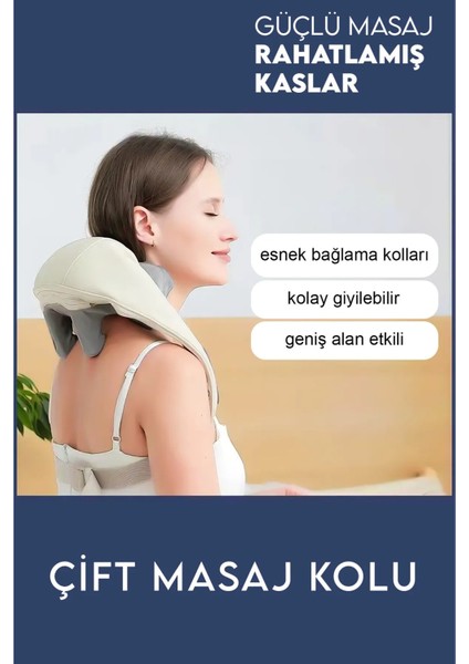 Şarjlı Isıtmalı Masaj Aleti, Yoğurma ve Rahatlatıcı Etki indirimleri