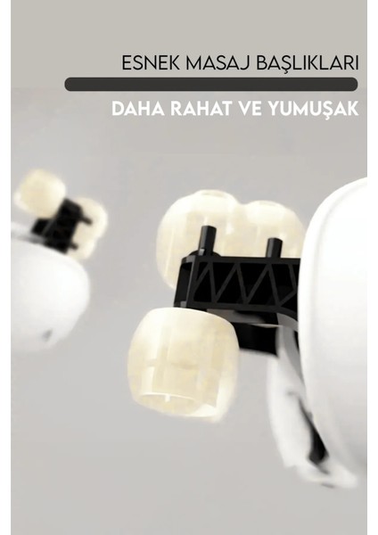 Şarjlı Isıtmalı Masaj Aleti, Yoğurma ve Rahatlatıcı Etki