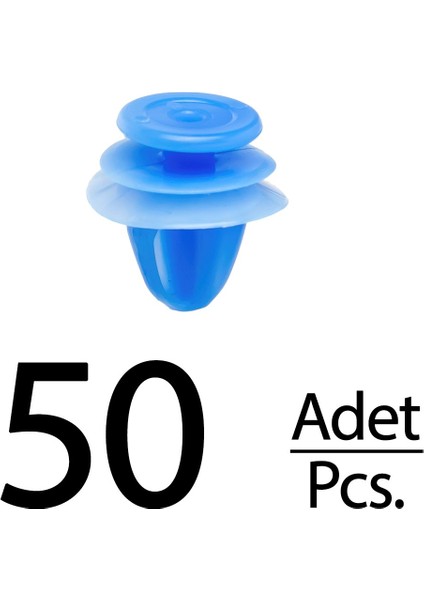 Peugeot, Citroen, Renault Için Çıta Klipsi- 50 Adet