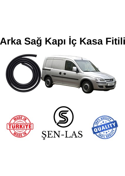 Opel Combo C Panelvan Şen-Las Sağ Arka Kapı Fitili ŞL38403