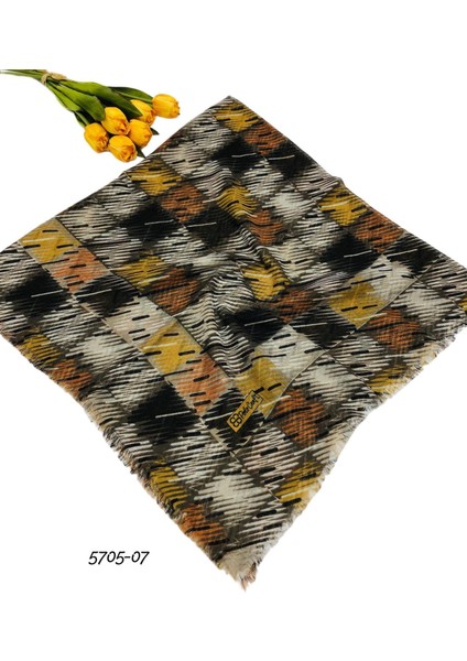 5705 Flamlı Pamuk Eşarp