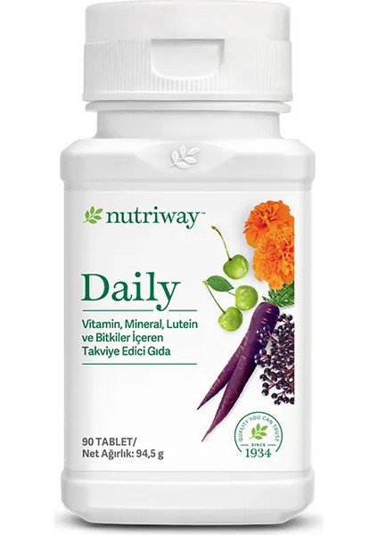 Nutriway 90 Günlük Tablet Vitamin