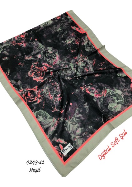 4243 Dijital Soft Şal