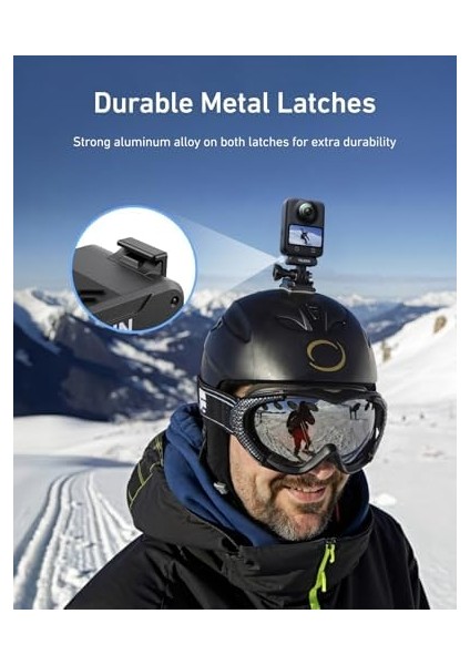 Manyetik Djı Action 5 Pro/4/3 Için Bağlantı ile Hızlı Bırakma - Djı Osmo Aksesuarları Osmo Action 5 Pro/4/3, Takılabilir, Vlogging modelleri