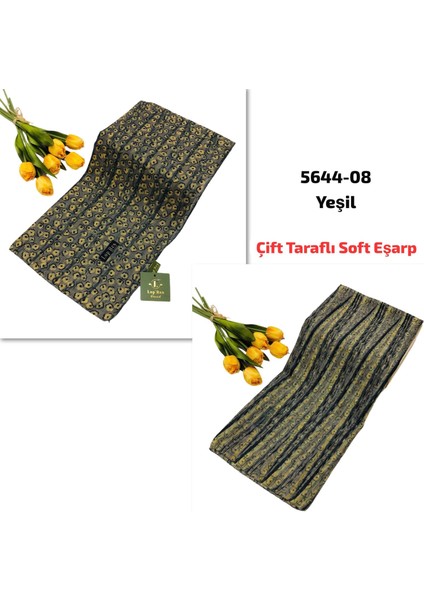 5644 Lop'res Çift Taraflı Soft Eşarp