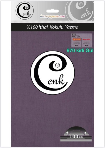 3001 Cenk 100 cm Düz Poşetli Yazma