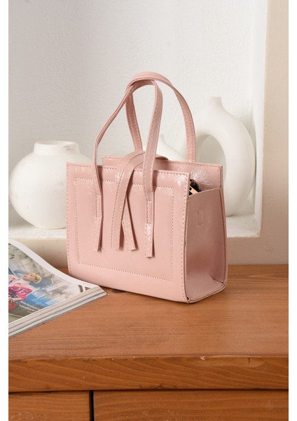 Lüks Reyhani Kutu Çapraz Askılı El ve Omuz Çantası