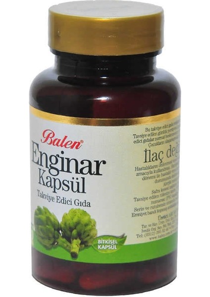 Enginar 60 Kapsül modelleri