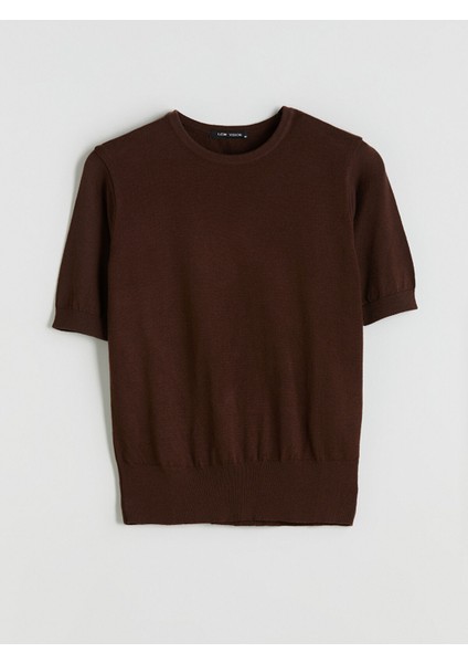 Yeni Sezon Bisiklet Yaka Kadın Triko Kazak indirimleri