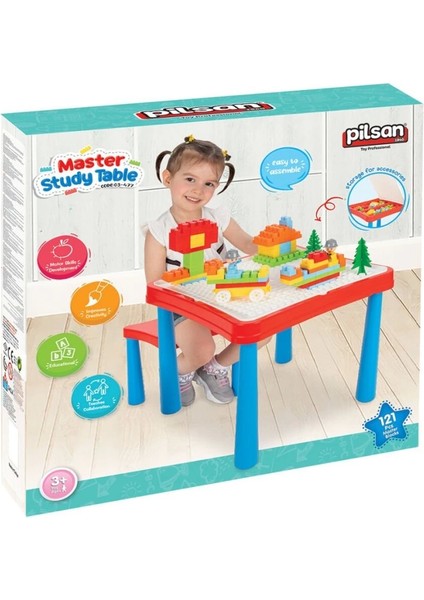 Bfs 03 477 Master Çalışma Masası Kırmızı Mavi modelleri
