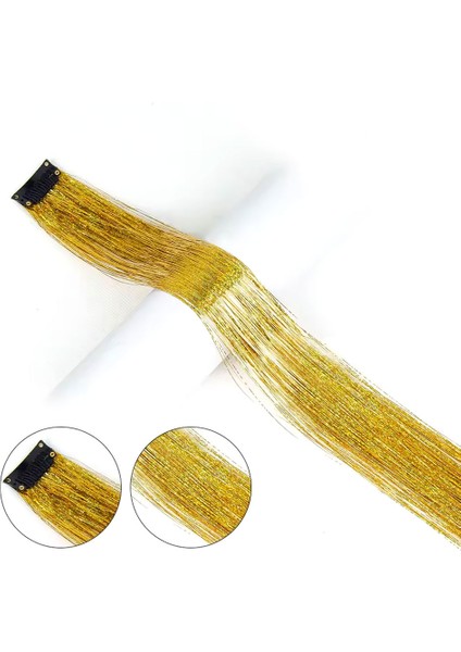 Klipsli Hair Tinsel Saç Simi / HTK18