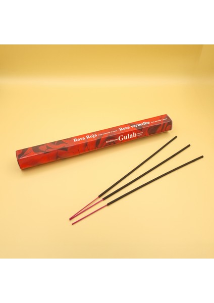 Darshan - Red Rose Çubuk Tütsü