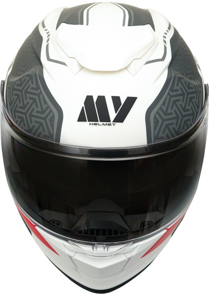 Gp My Helmet MKS002-WRG Güneş Vizörlü Şeffaf Çene Açılır Motosiklet Kaskı Xxl fiyatları