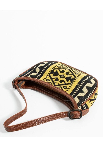 Lüks Motif Desen Baget Çanta