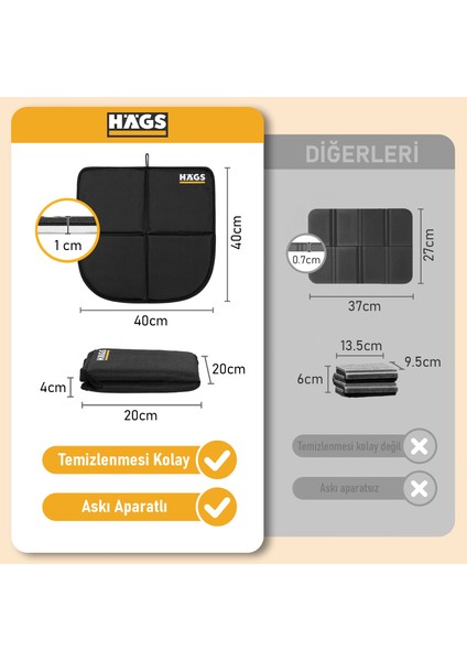 Outdoor Oturma Minderi, Stadyum ve Seyahat Için Katlanabilir Su Geçirmez Termal Kamp Pad - Gri modelleri