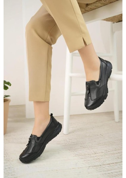 024 Orto Pedik Günlük Kadın Deri Ayakkabı fırsatları