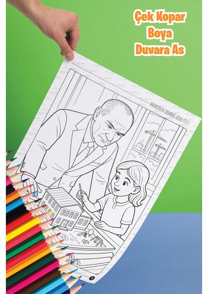 Atatürk Boyama Kitabı indirimleri