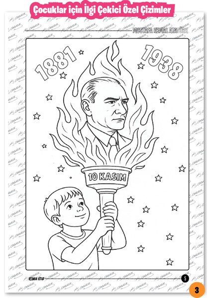 Atatürk Boyama Kitabı
